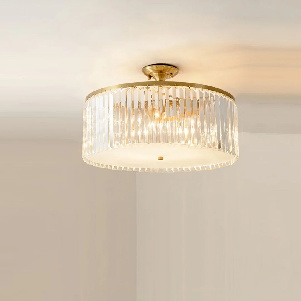 Morup Modern Crystal Ceiling Light