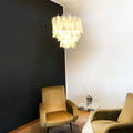 Vintage Murano Rondini Glass Chandelier