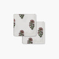 Begum Cotton Table Napkins — Pink, Set of 2