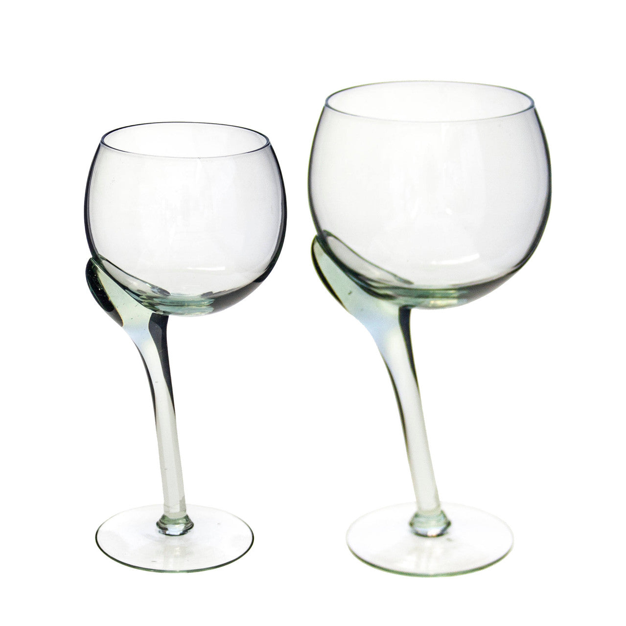 Crooked Stem Wine Glass