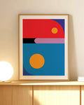 NIGHT TRAIN - Art Print by Holly McWhorter