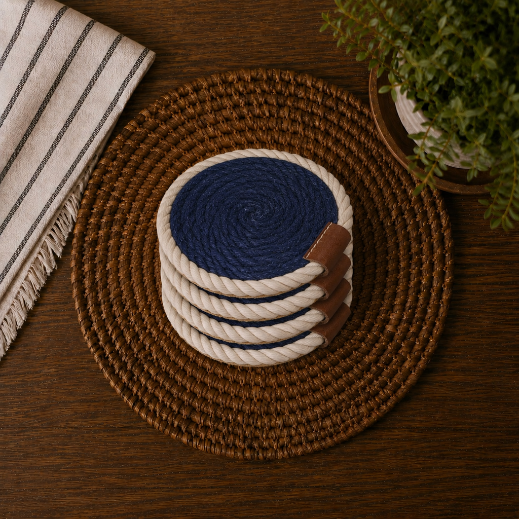 Nautical Rope Braided Coaster