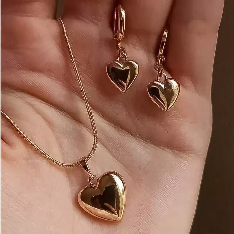 Geometric Chain Jewelry Set