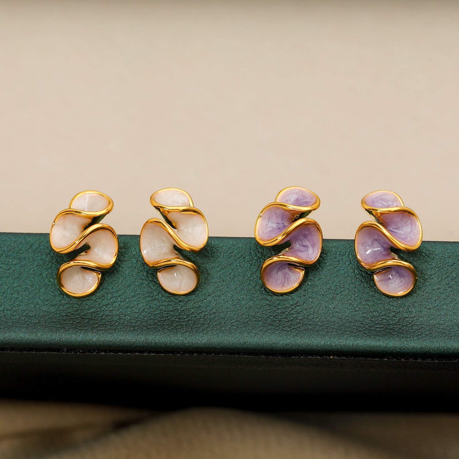 Flower Silicone Female Cute Sweet Personality Earrings