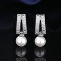 Zircon Light Luxury Tassel Clavicle Chain Jewelry Set
