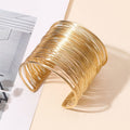 Metal Wire Opening Exaggerated High-grade Winding Bracelets