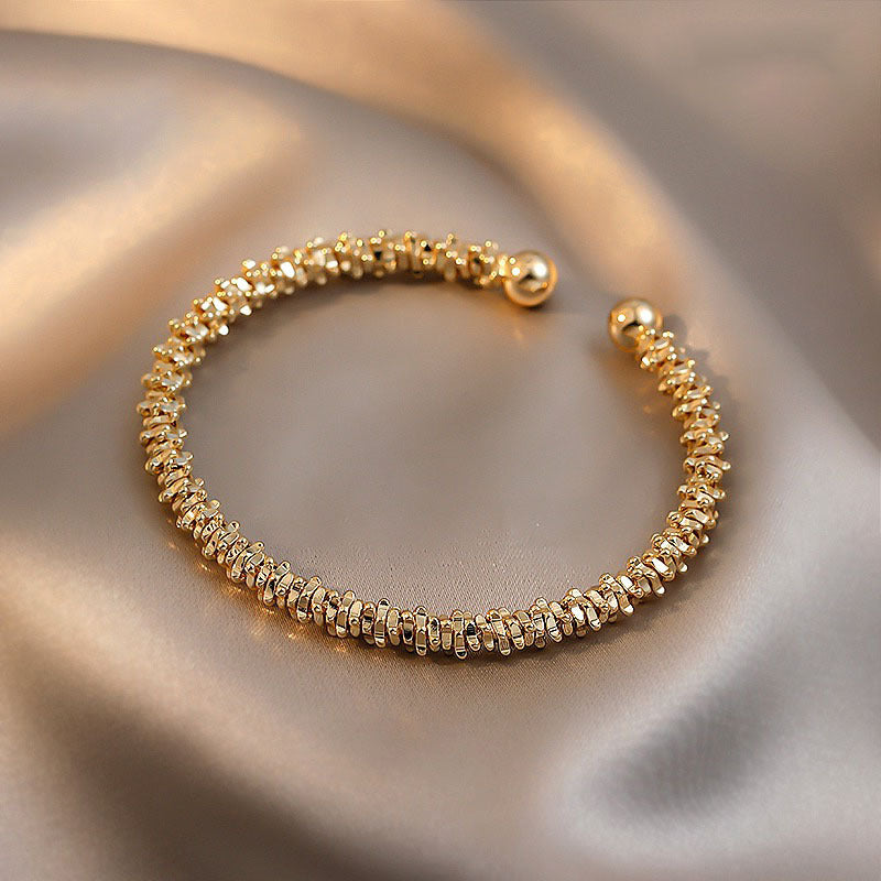 Simple Opening Trendy Style Design Graceful Bracelet