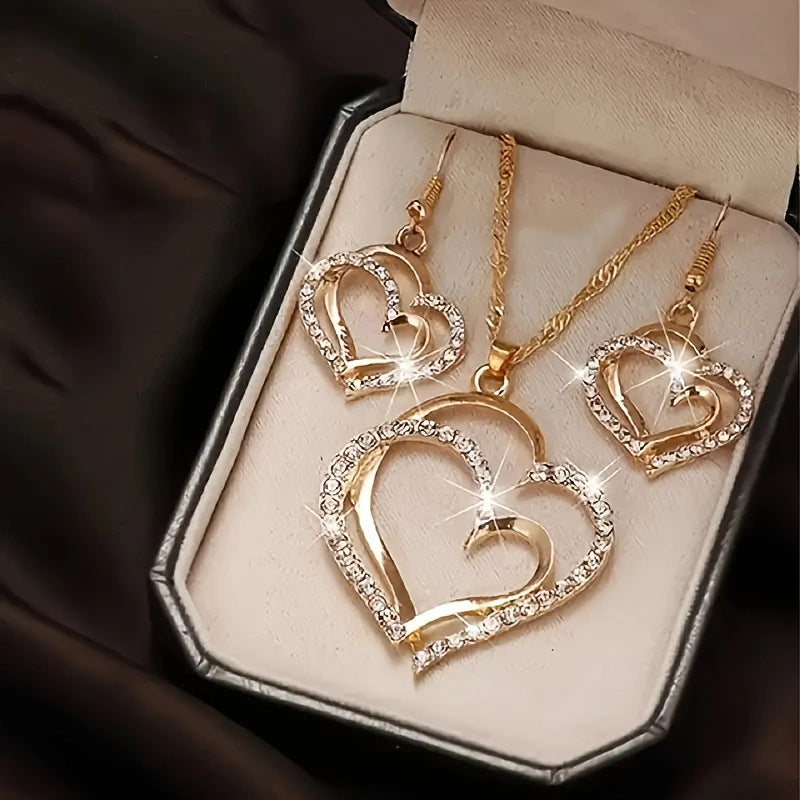 Geometric Chain Jewelry Set