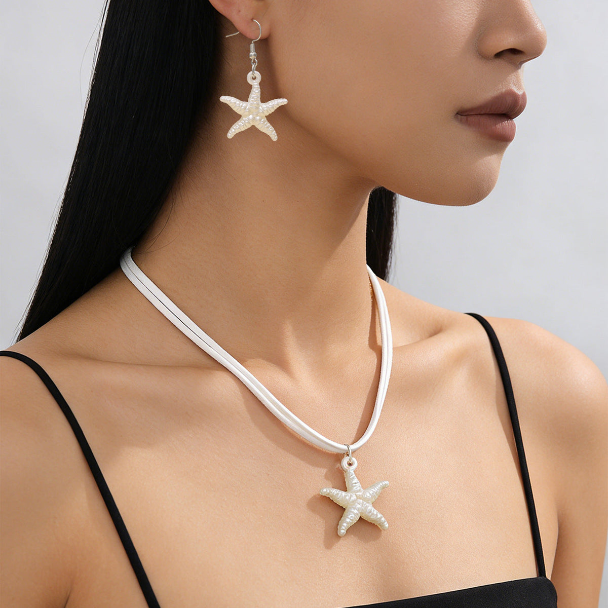 Geometric Chain Jewelry Set