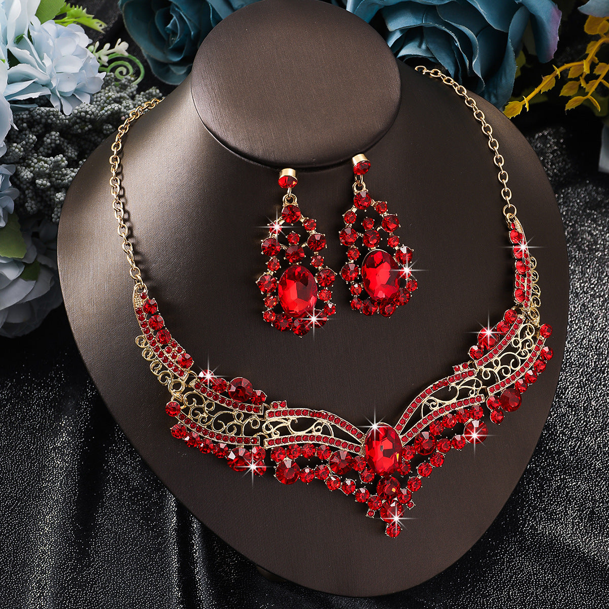 Sparkling Bridal Jewelry Set