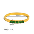 Women's Stainless Steel Electroplated Eight Awn Star Flower Geometric Bracelets