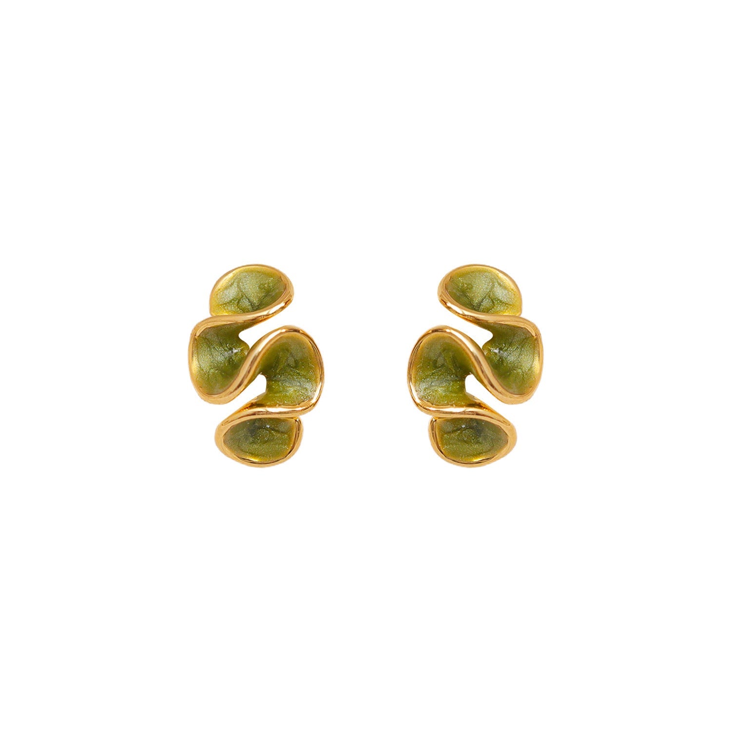 Flower Silicone Female Cute Sweet Personality Earrings