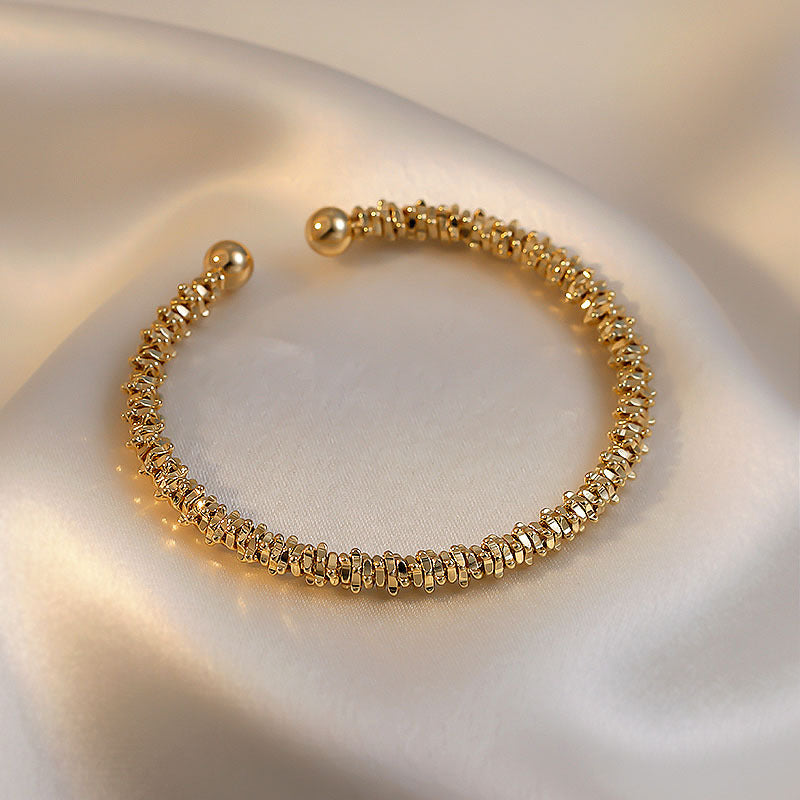 Simple Opening Trendy Style Design Graceful Bracelet