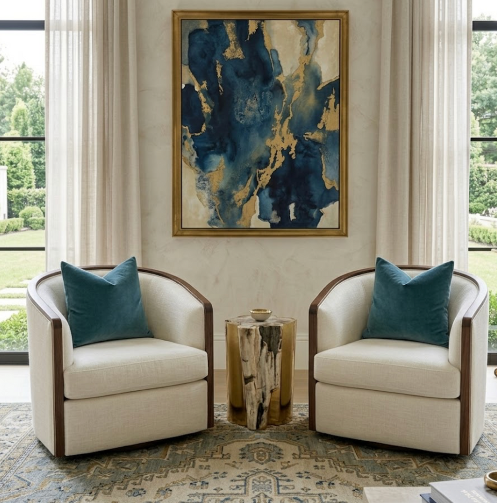 Ocean Mist Performance Velvet Pillow Cover