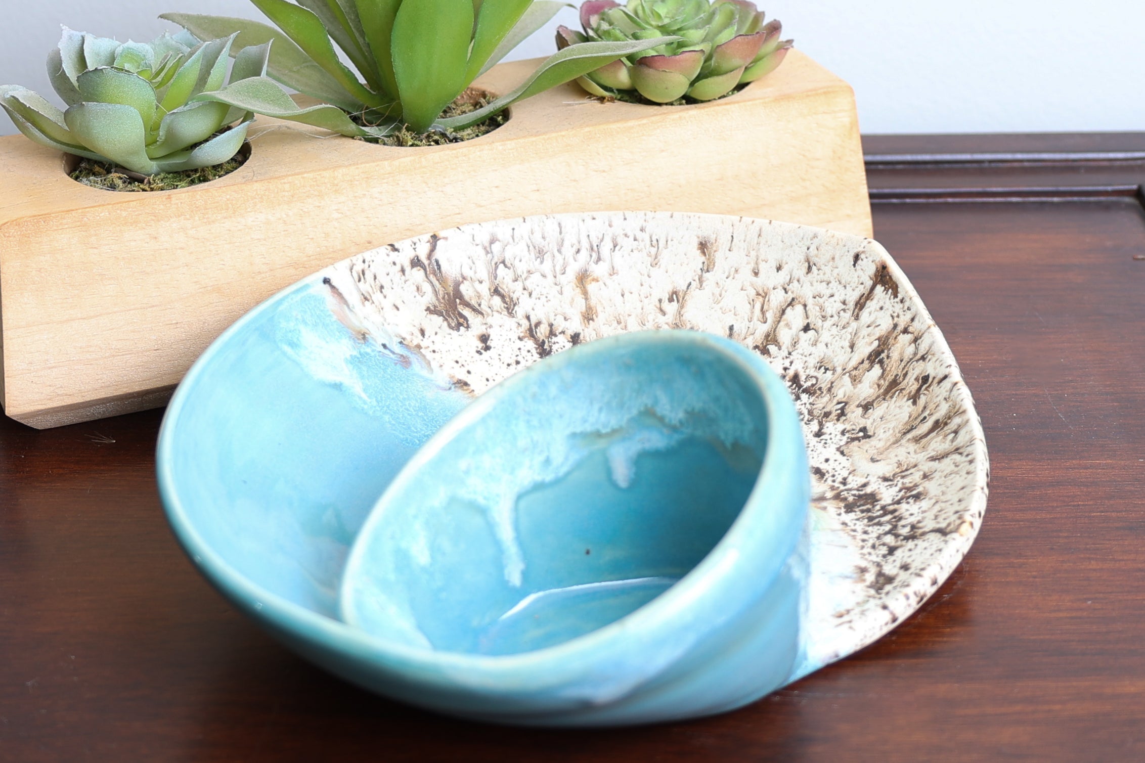Coastal Swirly Bowls- Made to Order