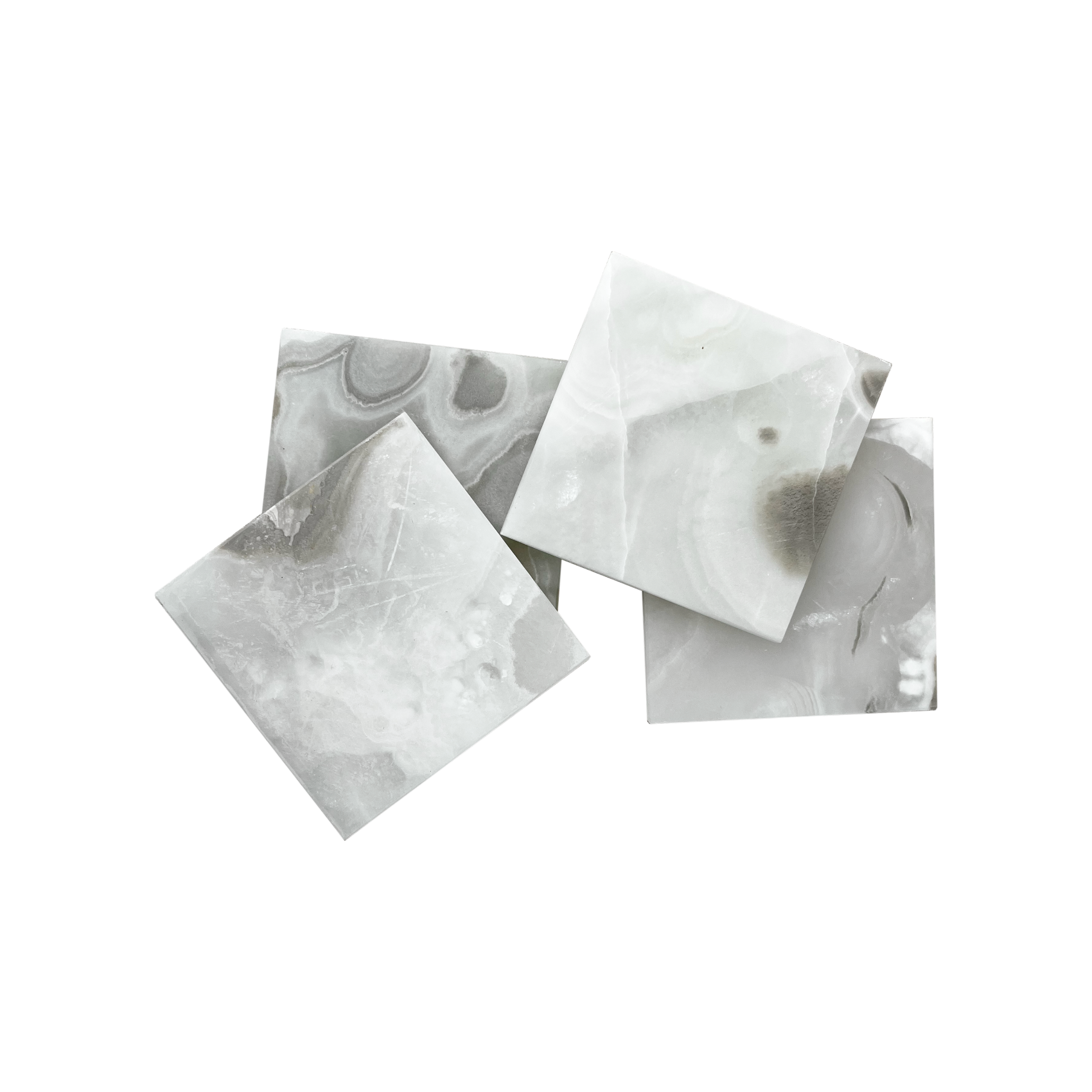 Onyx Coasters - Gray