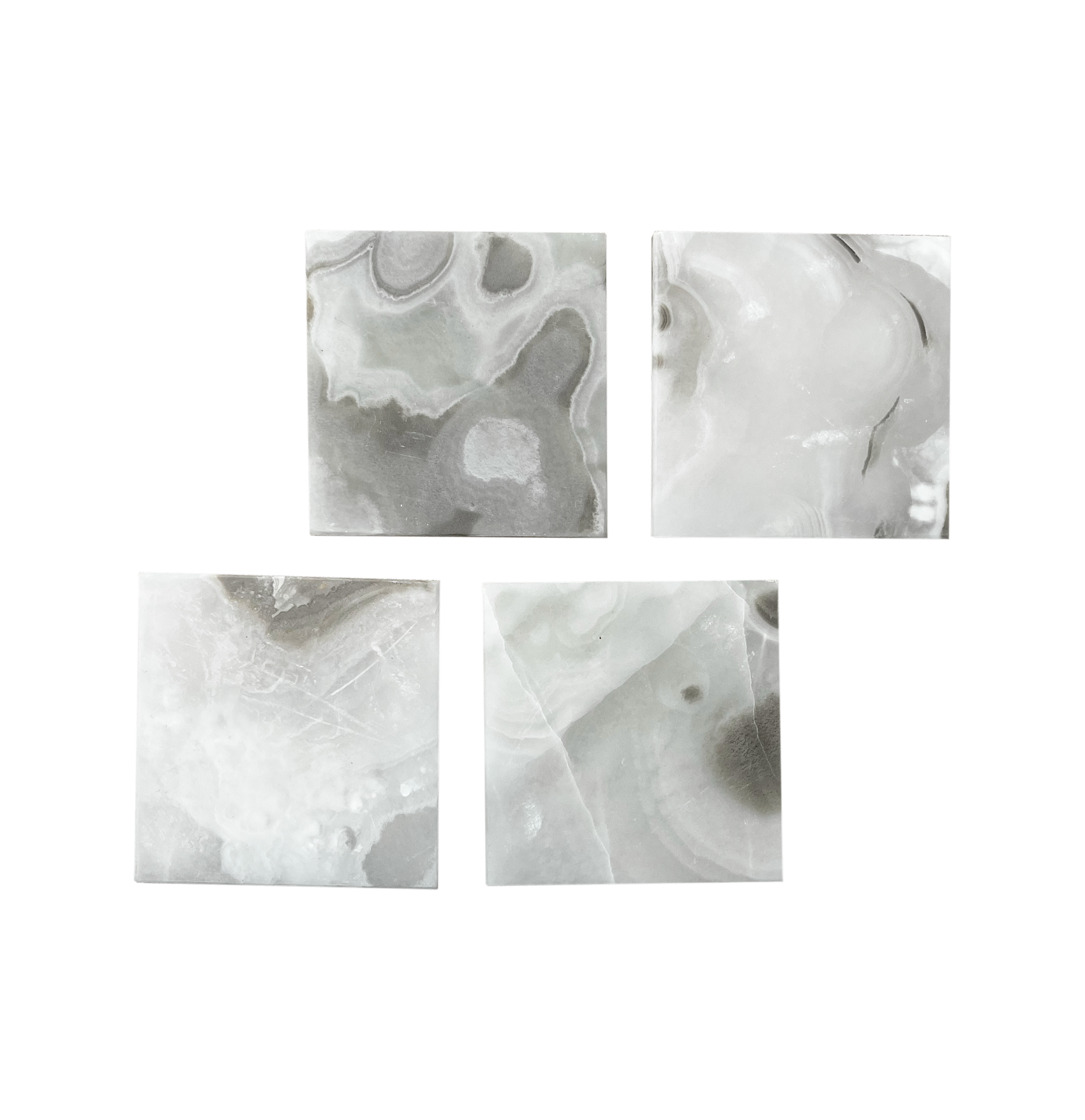 Onyx Coasters - Gray