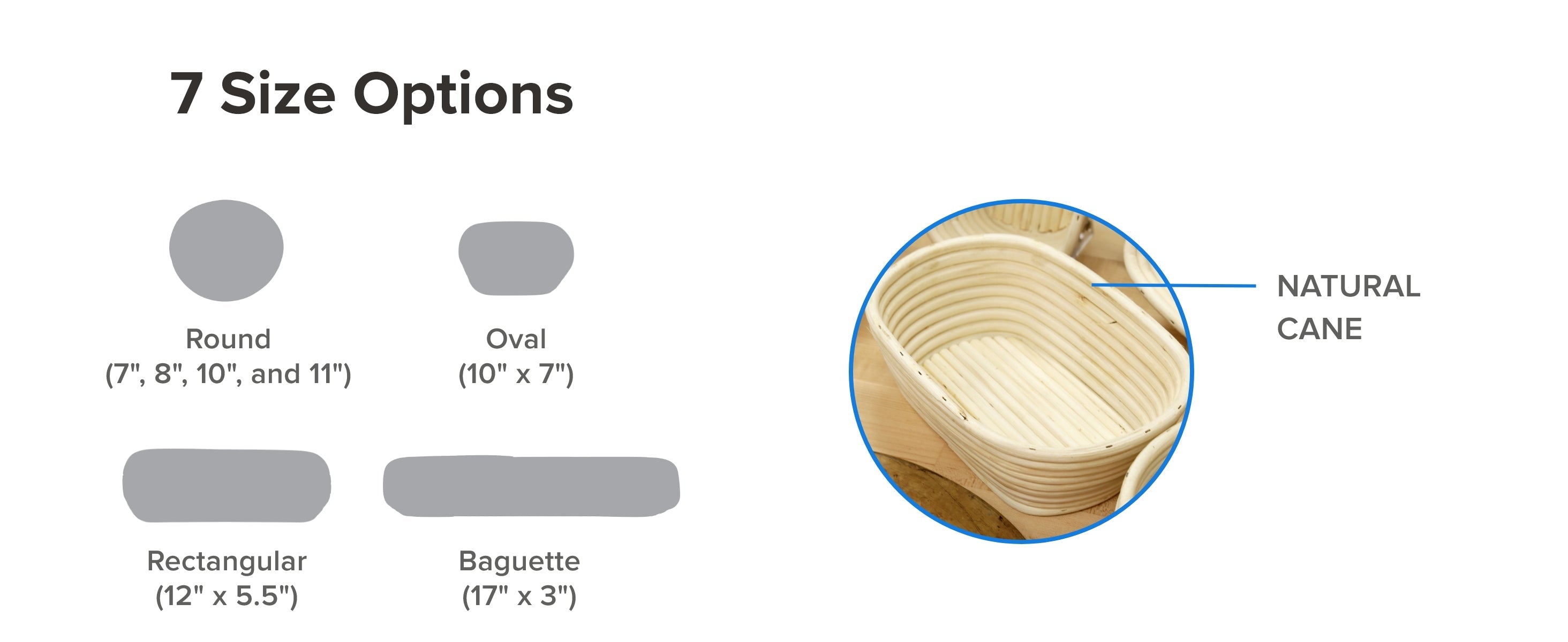 Brotform Basket, Multiple sizes