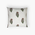 Begum Linen Pillow Cover — Pink