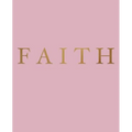 Faith: A decorative book for coffee tables, bookshelves and interior design styling - Stack deco books together to create a custom look - Paperback