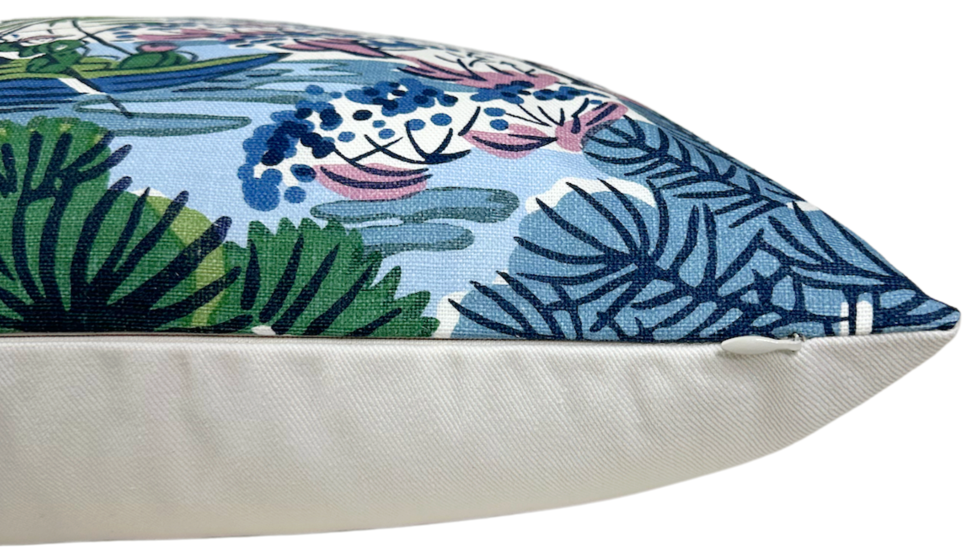Pagoda Pillow Cover in Blue, Thibaut Pillows