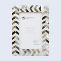 Picture Frames Pearlescent Chase Collection Mother of Pearl White 3 Sizes