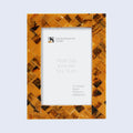 Picture Frames Pearlescent Honey Collection Resin Inlay Yellow Black 3 Sizes