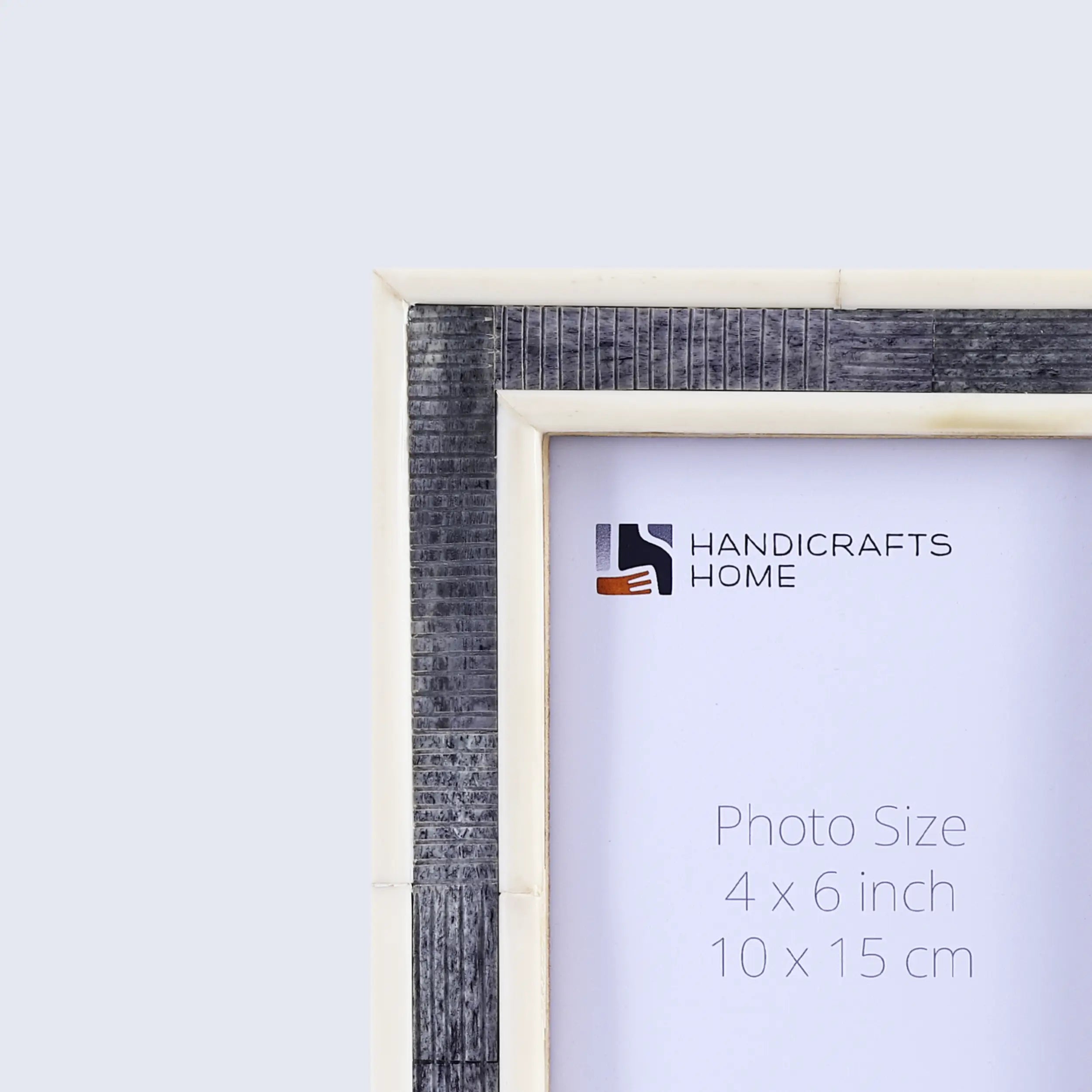 Picture Frames Sea Siren Raidne Collection Bone Inlay Grey White 4x6 5x7"