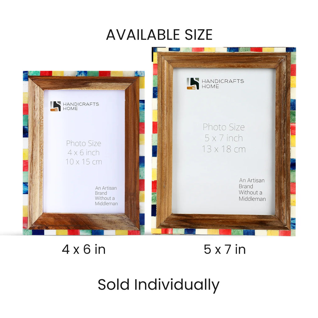 Fairground Circus Inlay Picture Frame