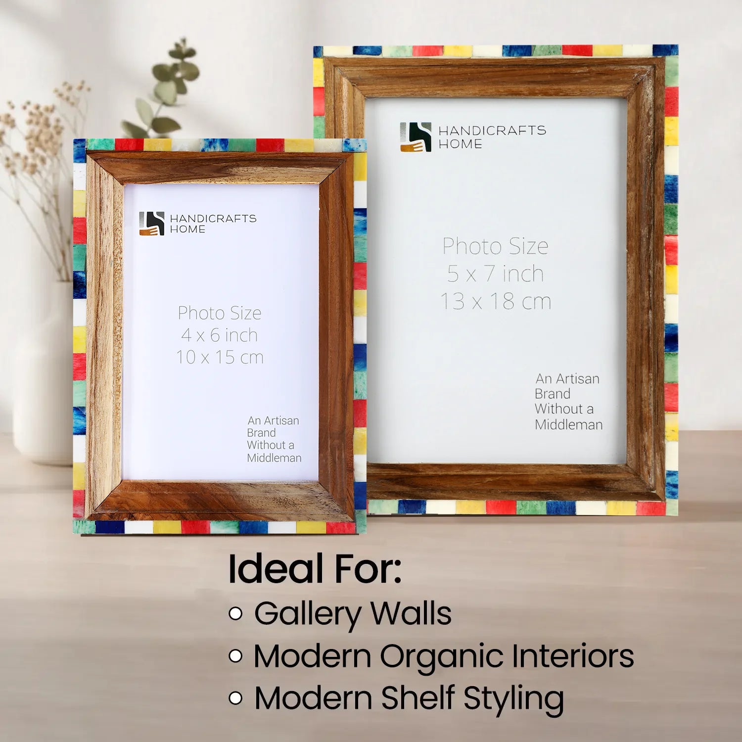 Fairground Circus Inlay Picture Frame