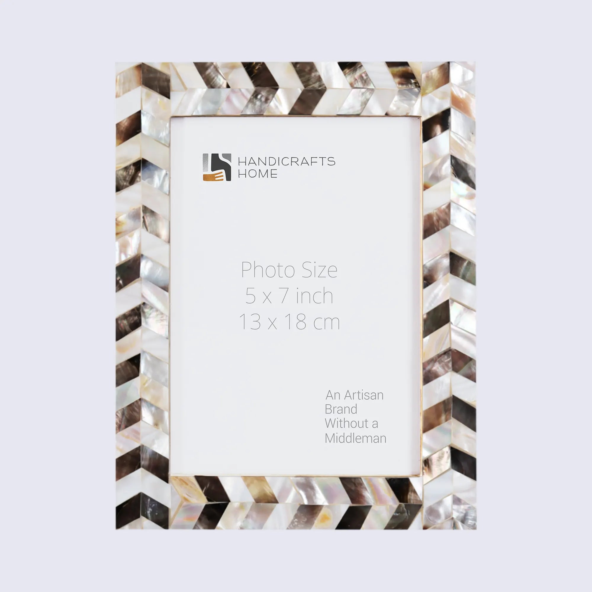 Picture Frames Pearlescent Chase Collection Mother of Pearl White 3 Sizes