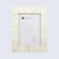 Picture Frame Classic Collection Bone Inlay White – 4x6 & 5x7"Make to Order