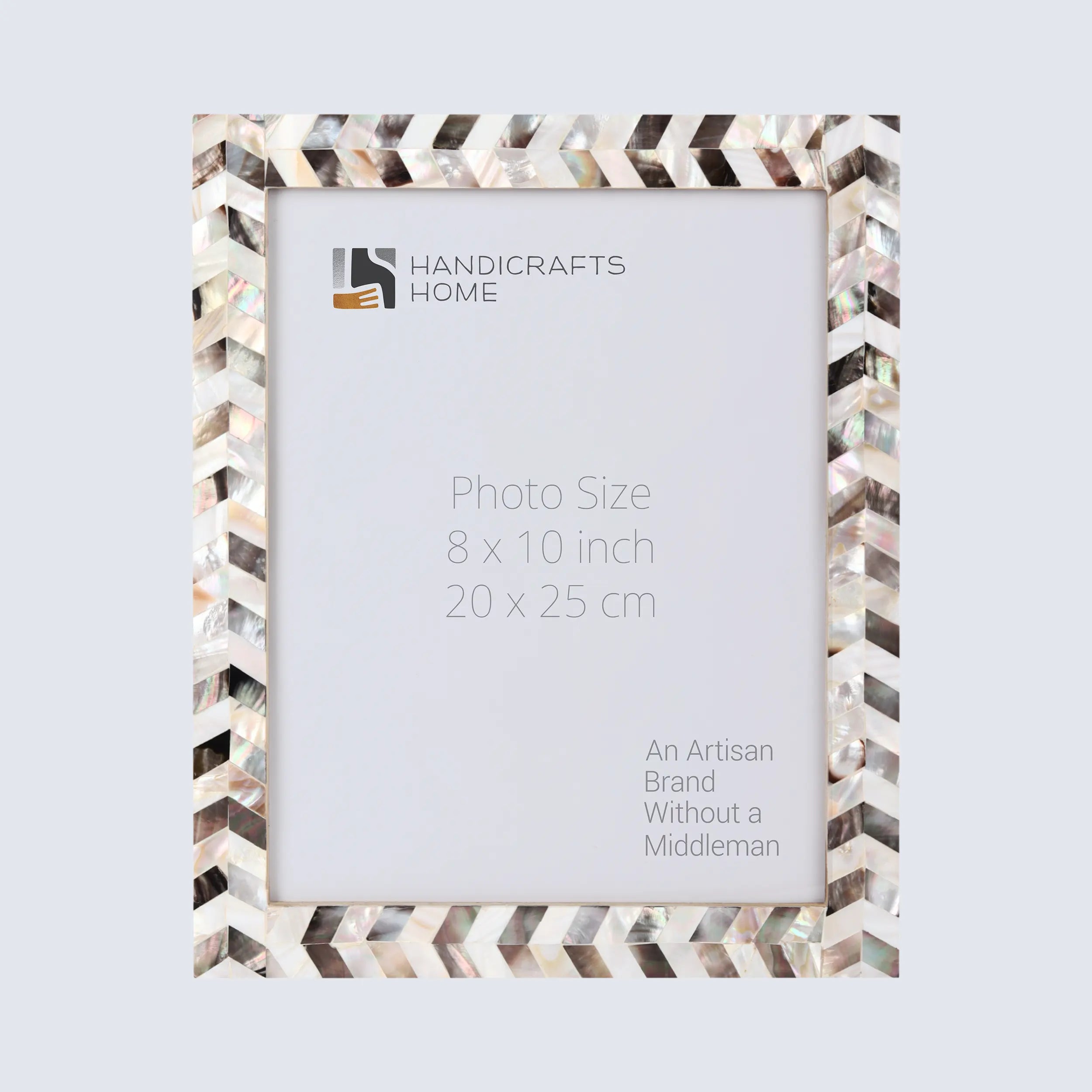 Picture Frames Pearlescent Chase Collection Mother of Pearl White 3 Sizes