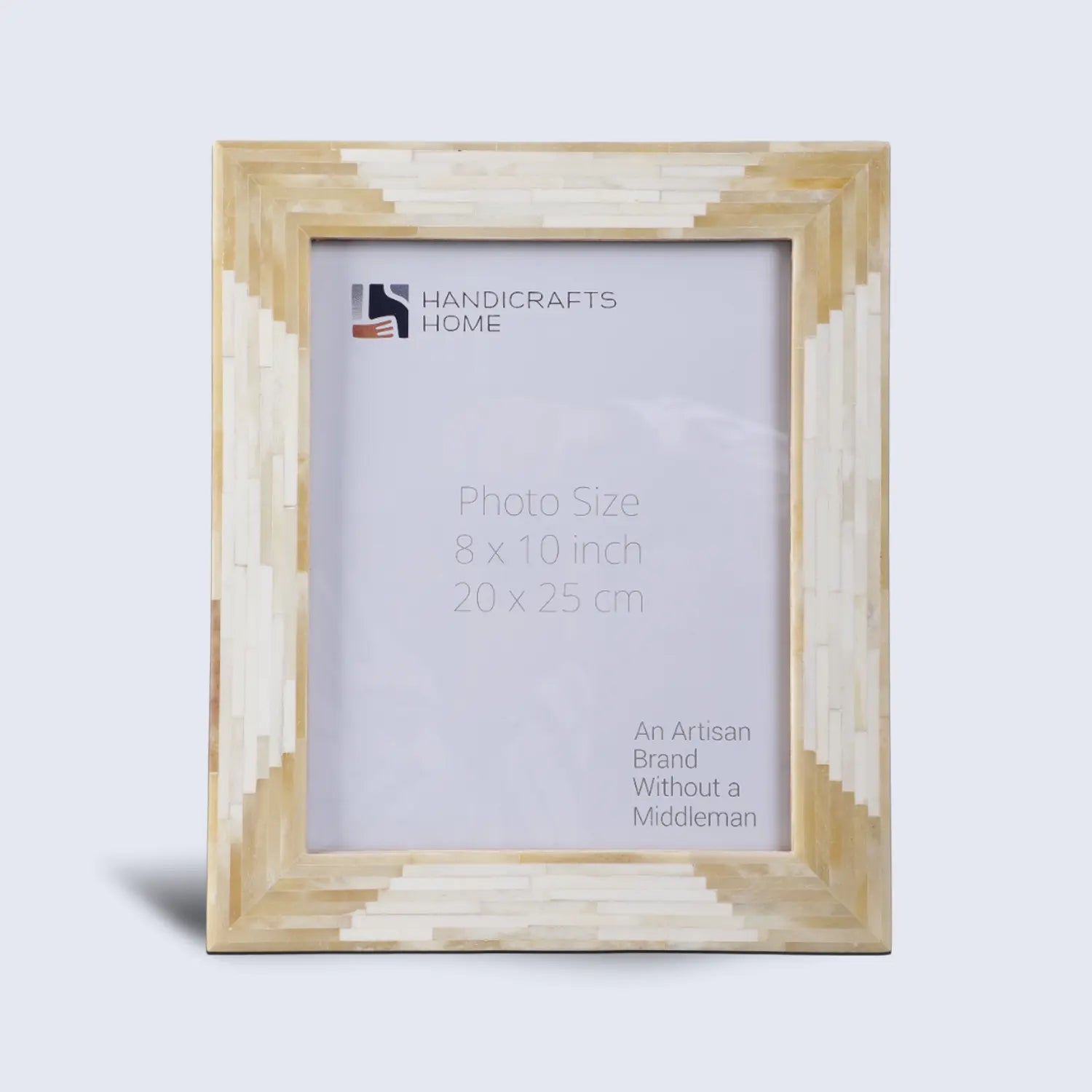 Picture Frame Apache Harvest Collection Bone Inlay White – 4x6, 5x7 & 8x10"