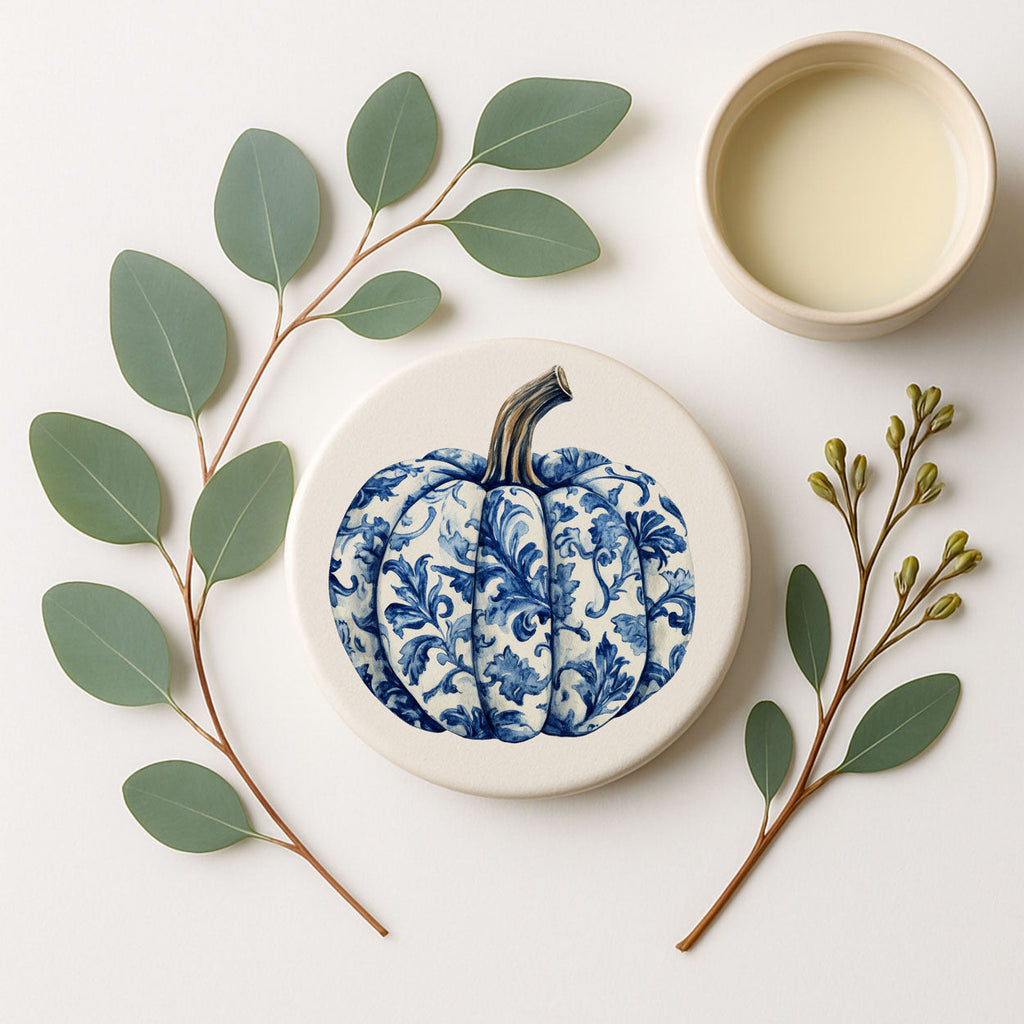 Chinoiserie Halloween Coasters
