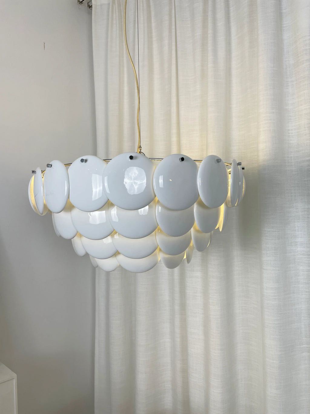 Pembridge White Ceramic Chandelier