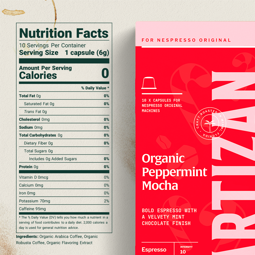 Organic Peppermint Mocha - Espresso
