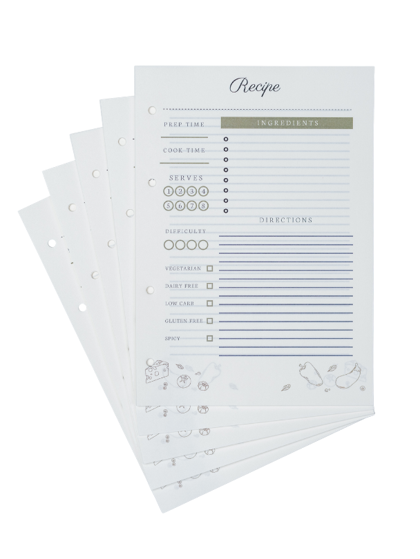 Wooden Recipe Book – Tomatoes Theme (B2B)