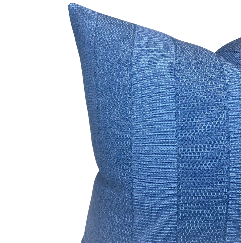 Asilah Pillow Cover in Midnight Blue, Peter Dunham Textiles