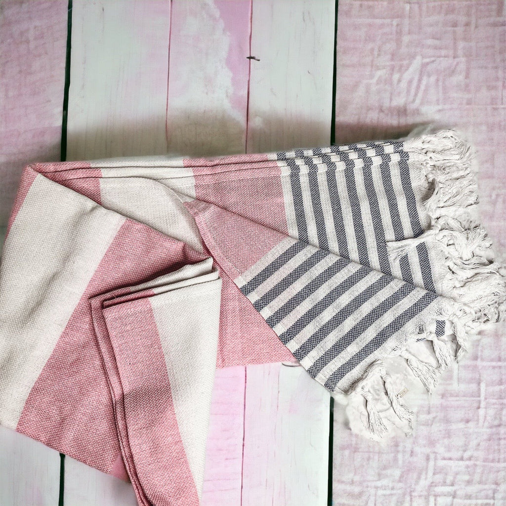 Mediterranean Cotton Bath Towel