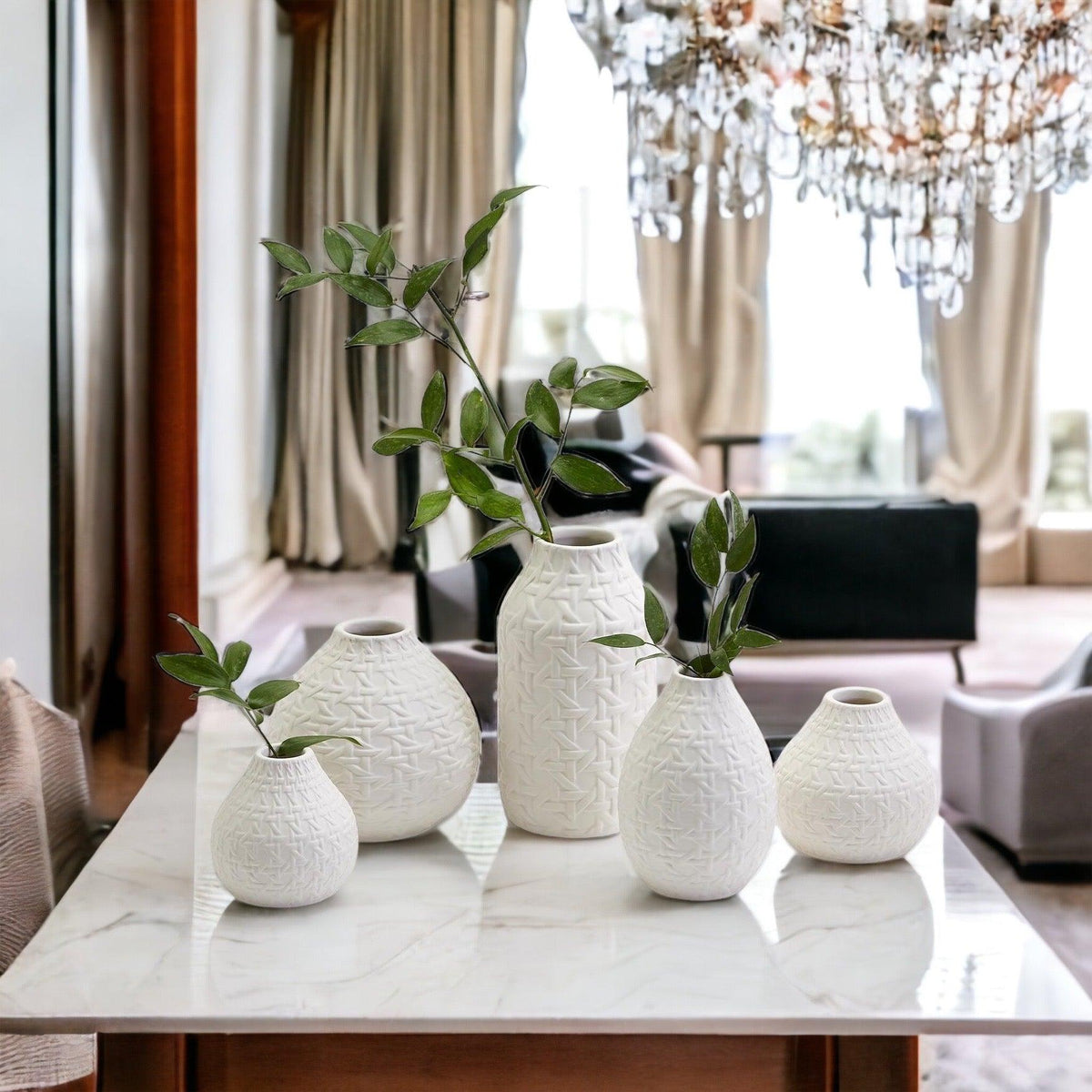 Madison Cane-Web Vase Collection