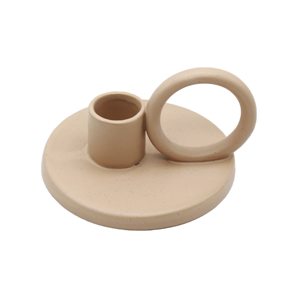 Pilar Ceramic Palo Santo & Candle Holder