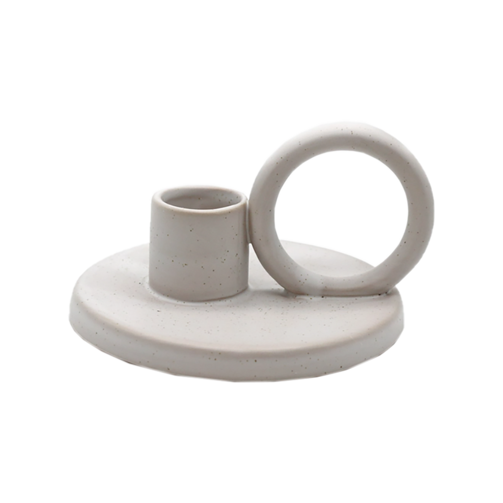 Pilar Ceramic Palo Santo & Candle Holder