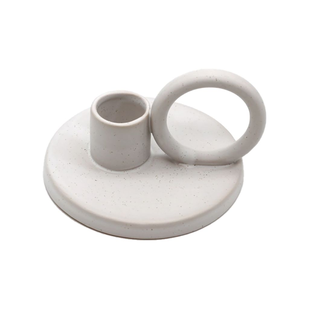 Pilar Ceramic Palo Santo & Candle Holder