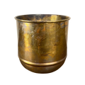 Aged Brass Primrose Pot