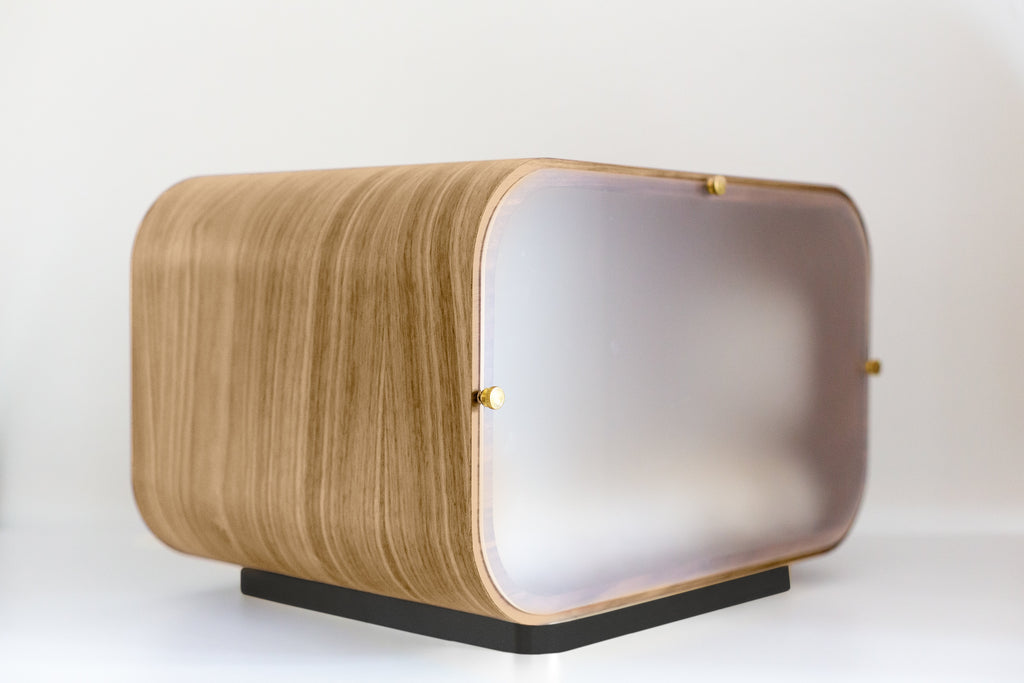 The LUNA Bed — Pale Oak