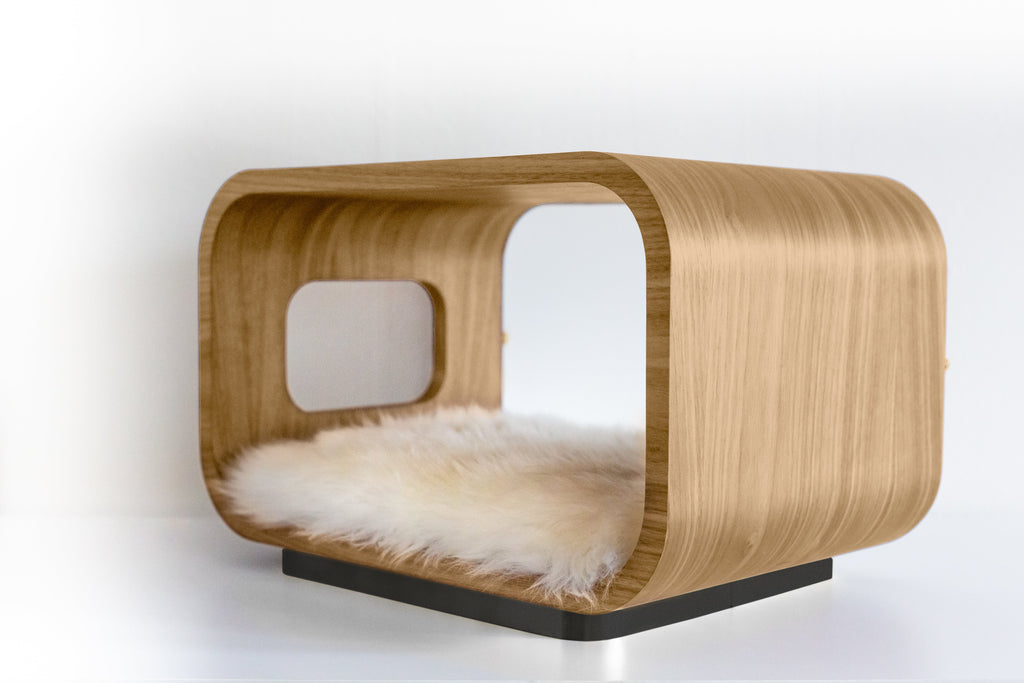 The LUNA Bed — Pale Oak
