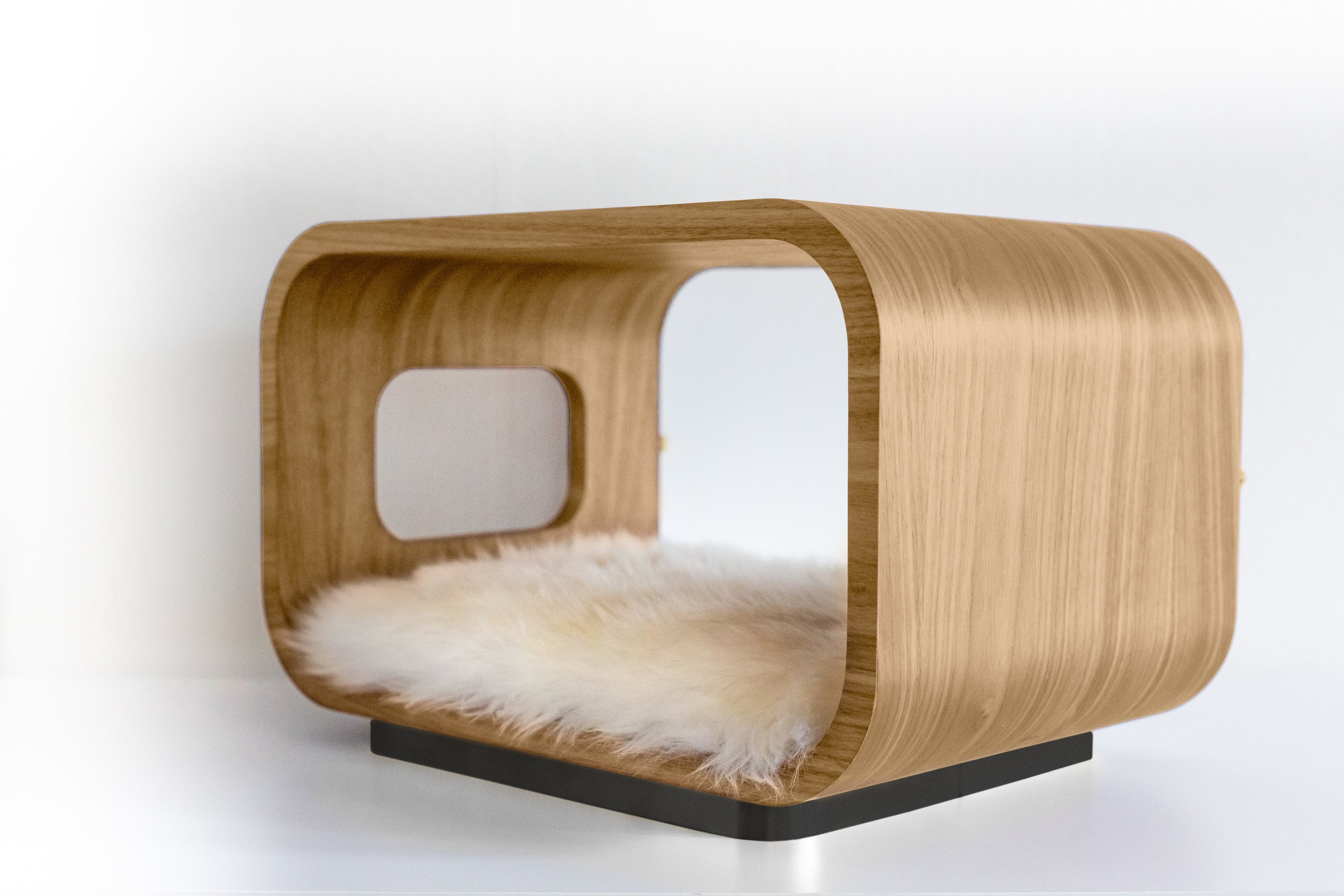 The LUNA Bed — Pale Oak