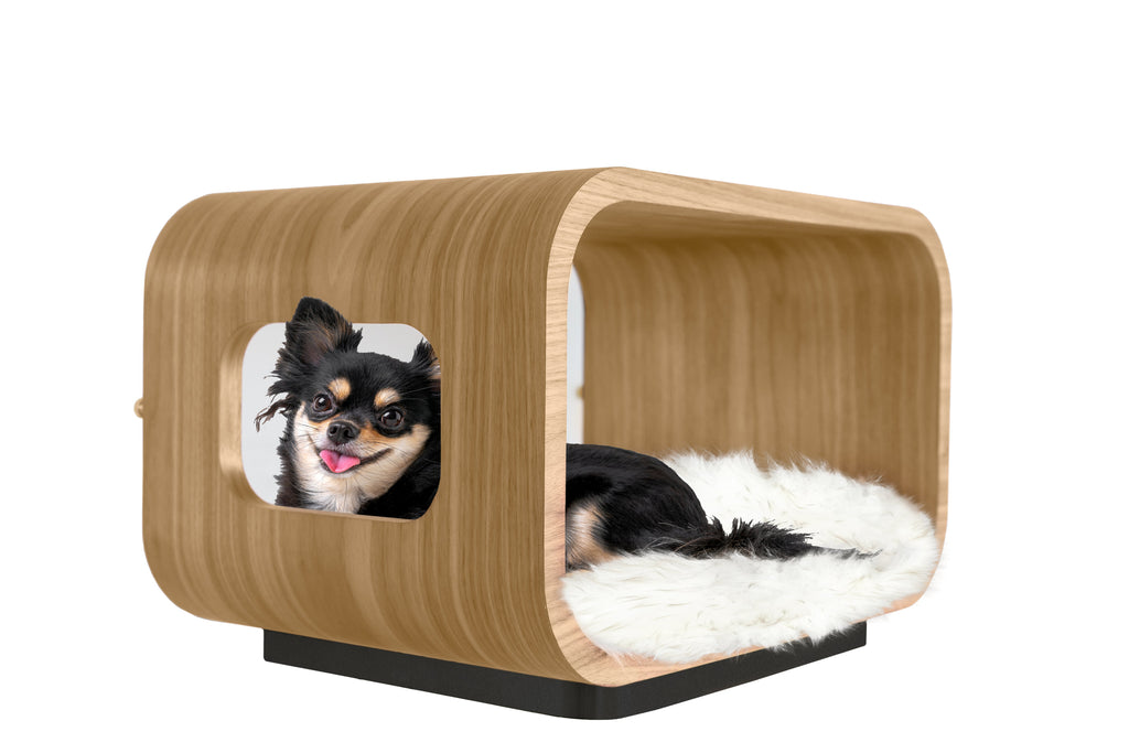 The LUNA Bed — Pale Oak