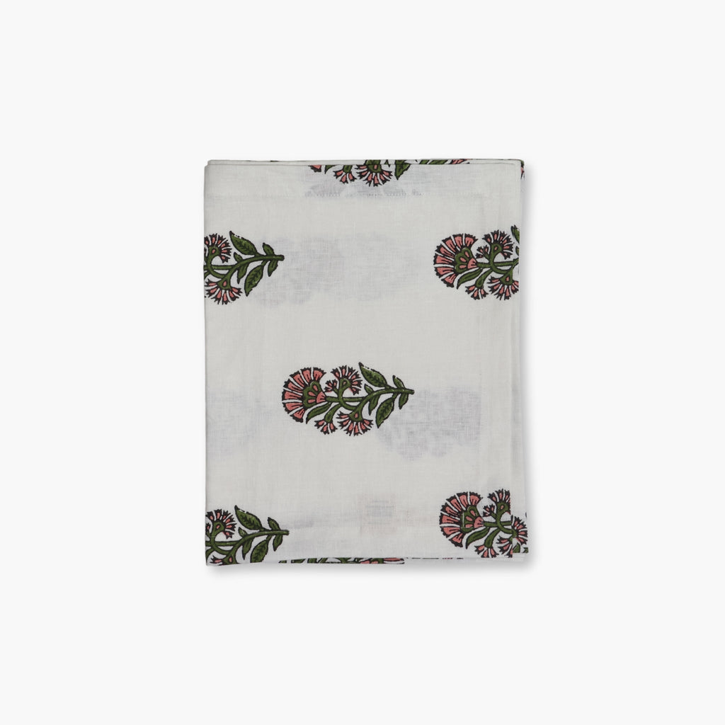 Begum Linen Table Runner — Pink